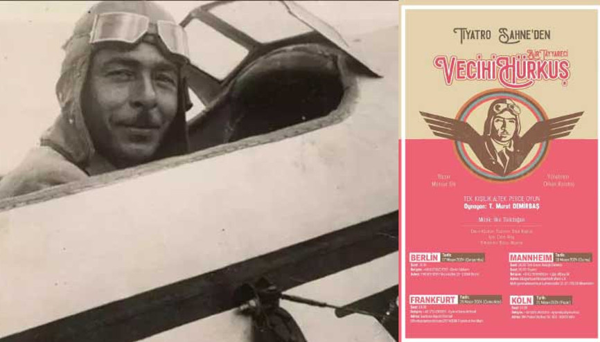 Tayyareci Vecihi Hürkuş’un yaşam öyküsü Almanya’da