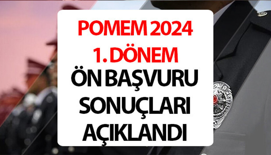 POMEM ÖN BAŞVURU SONUÇLARI 2024 SORGULAMA EKRANI || 31. Dönem POMEM sonuçları açıklandı Nasıl öğrenilir POMEM sınav ücreti ne kadar, nereye yatırılır