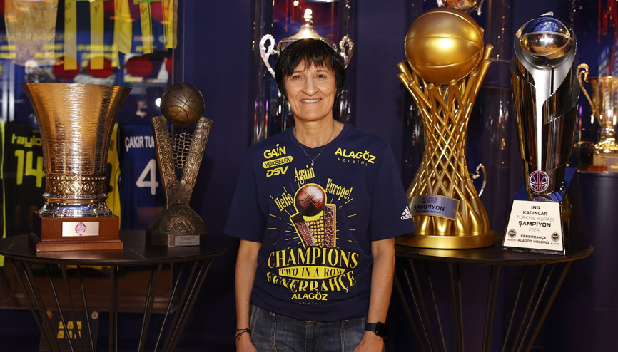 Fenerbahçe Alagöz Başantrenörü Valerie Garnier: Mükemmel bir sezon...