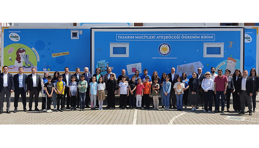 Tasarım Mucitleri Ateşböceği Projesinin hedefi 5 yılda 7 bin 500 çocuğa ulaşmak