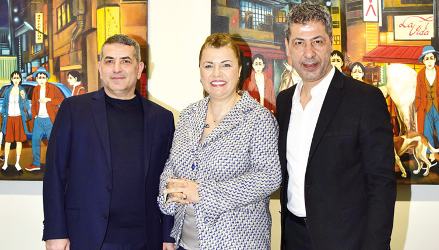 Dostları destek oldu
