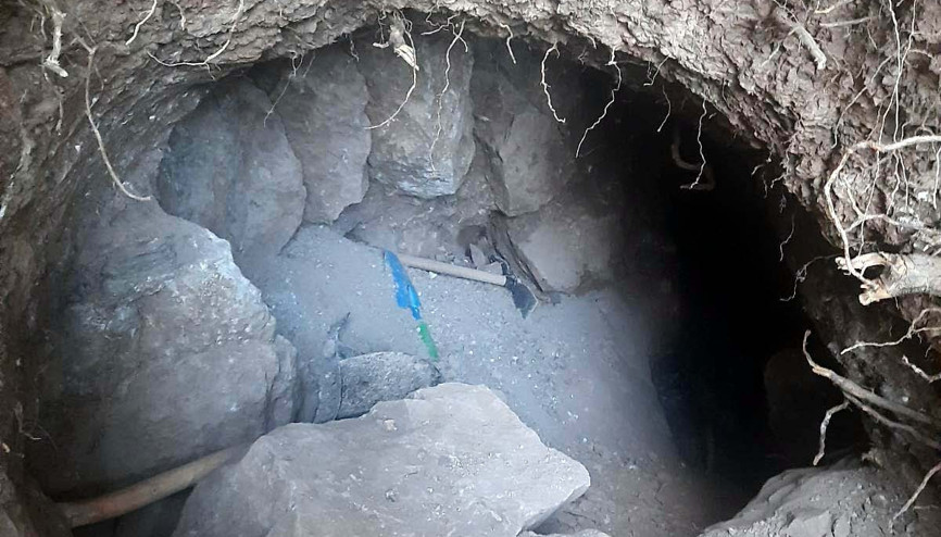 Aydında definecilere suçüstü operasyon: 5 gözaltı