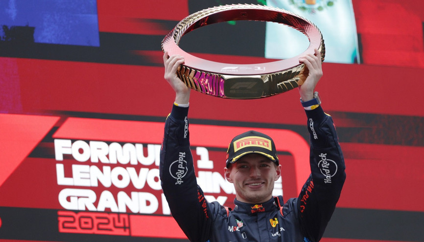 Çin GPsinde zafer Max Verstappenin