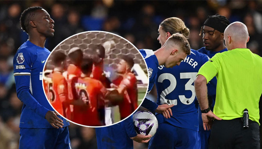 Başakşehirde Chelsea vakası Opoku, Deniz Türüç ve Berkay arasında penaltı gerginliği...