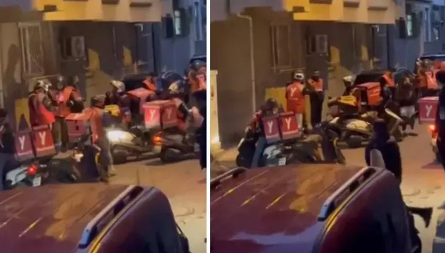 Ayrıldığı sevgilisinin evine çok sayıda yemek siparişi verdi... İşte o görüntü Ayrıldığı sevgilisinin evine çok sayıda yemek siparişi verdi... İşte o görüntü