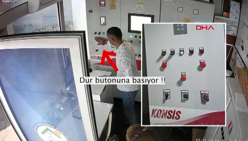 Antalyadaki teleferik kazasının yeni görüntüleri