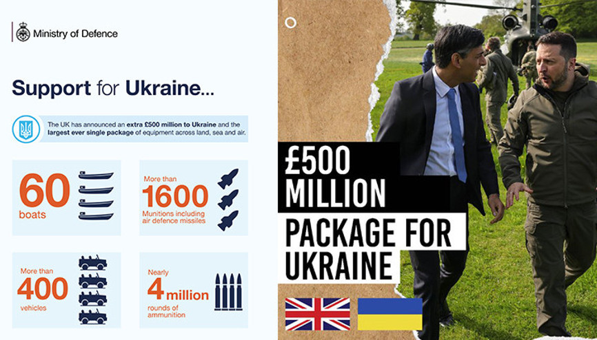 Ukraynaya bir iyi haber de İngiltereden...