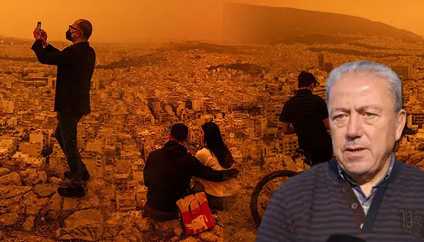 Atinadaki toz Türkiyeye doğru ilerliyor