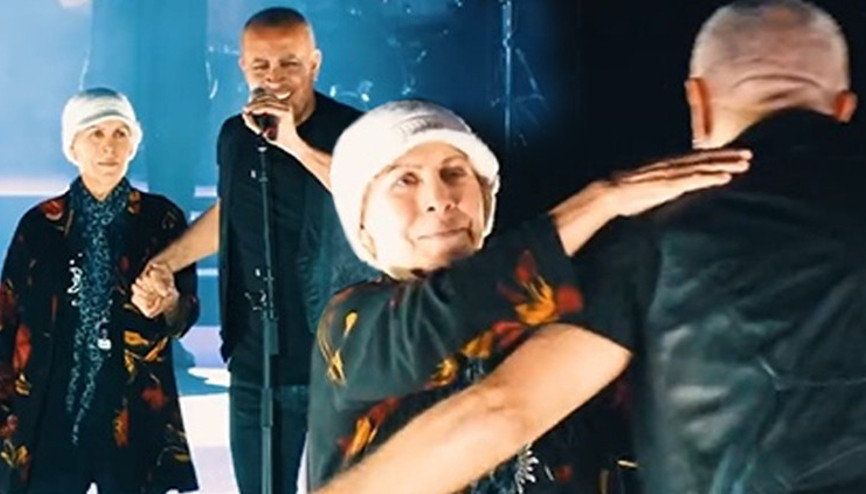 Haluk Leventten kanser tedavisi gören ablasına destek