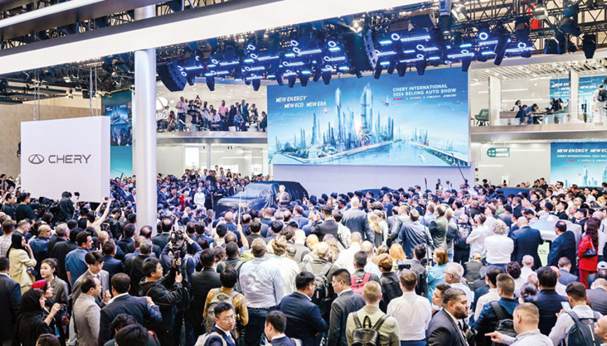En büyük elektrikli araç şovu... Pekin Otomobil Fuarı’nda çoğu elektrikli 117 yeni model tanıtılarak rekor kırıldı