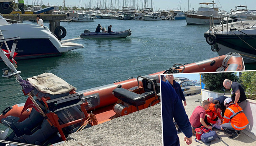 İstanbulda deniz taksi ile kano çarpıştı: Bir kadının ayağı koptu