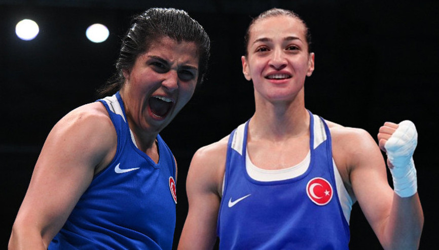 Fenerbahçeli milli boksör Buse Naz Çakıroğlu ve Busenaz Sürmeneli Avrupa şampiyonu Fenerbahçeli milli boksör Buse Naz Çakıroğlu ve Busenaz Sürmeneli Avrupa şampiyonu