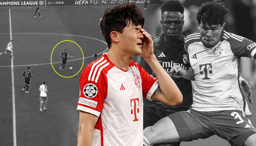 Bayern Münih - Real Madrid maçına damga vuran görüntü Ne yaptın Kim Min Jae | Bellingham & Kane | Arda Güler