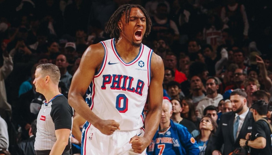 NBAde Gecenin Sonuçları: Philadelphia, Tyrese Maxey ile seriyi uzattı 46 sayı, logodan üçlük...