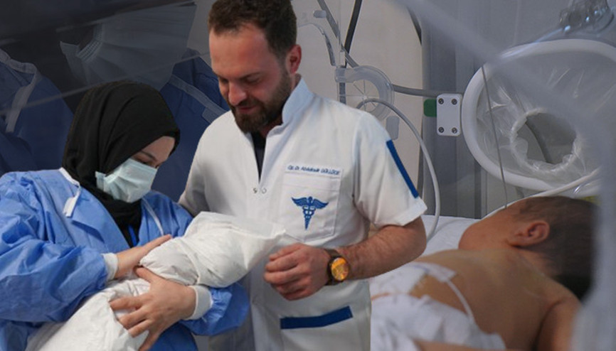 Daha önce 5 bebeğini kaybetmişti... Tek dikiş sayesinde bebeğini kucağına aldı