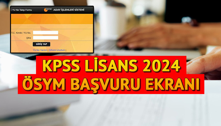 KPSS (GY-GK, Eğitim Bilimleri, ÖABT) BAŞVURU KILAVUZU VE EKRANI 2024 || KPSS Lisans başvurusu nasıl yapılır, sınav ücreti ne kadar ÖSYM Aday İşlemleri Sistemi giriş bilgileri