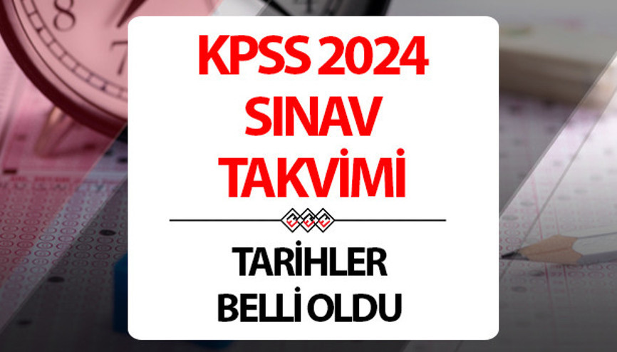 KPSS 2024 SINAV TAKVİMİ || KPSS ne zaman hangi gün, sınav yerleri ne zaman açıklanacak 2024 KPSS Lisans B Grubu sınav başvuruları sona erdi İşte merak edilen ayrıntılar