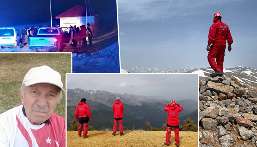 Mersinde Yıldız Dağında kaybolmuştu Mustafa Taşpınardan hiçbir ize ulaşılamadı... Arama çalışmalarına son verildi