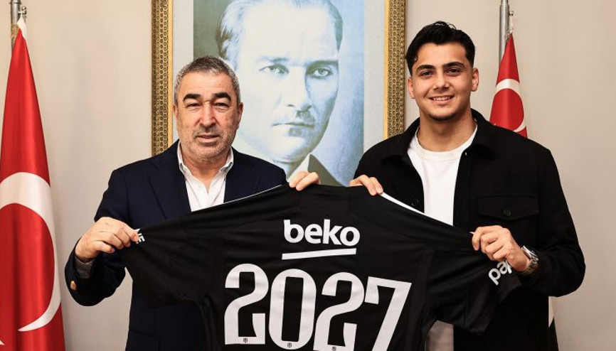 Beşiktaş genç oyuncunun sözleşmesini yeniledi