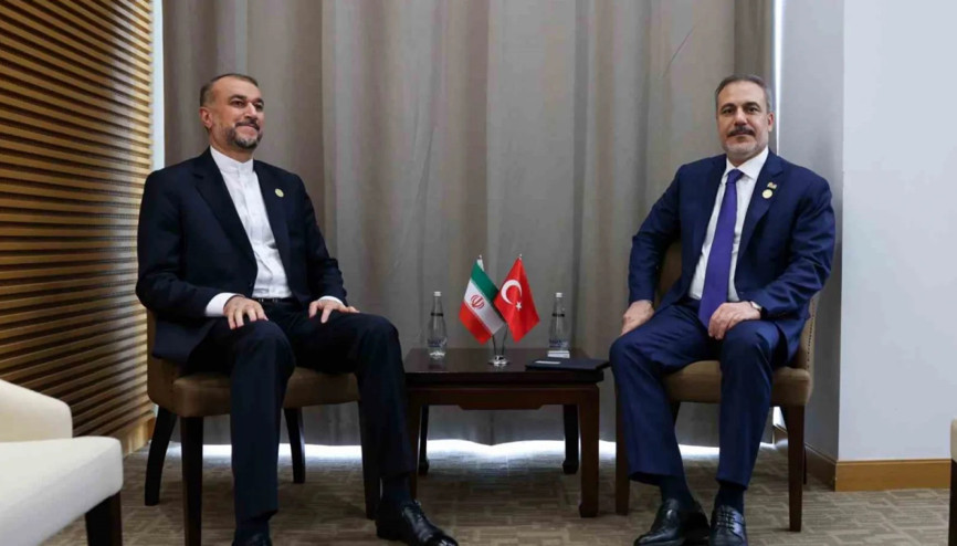 Bakan Fidan, İranlı mevkidaşı Abdullahiyan ile görüştü