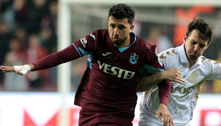 Trabzonsporda Trezeguet sakatlandı Resmi açıklama...
