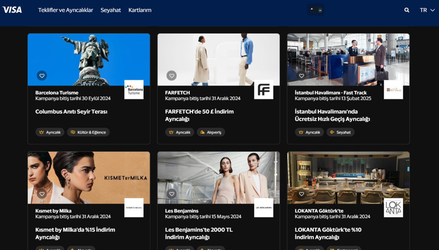 Visa’nın ayrıcalıklar dünyası my Visa ile alışverişten seyahate harcamalarınızda ayrıcalıklı fırsatlar Visa’nın ayrıcalıklar dünyası my Visa ile alışverişten seyahate harcamalarınızda ayrıcalıklı fırsatlar