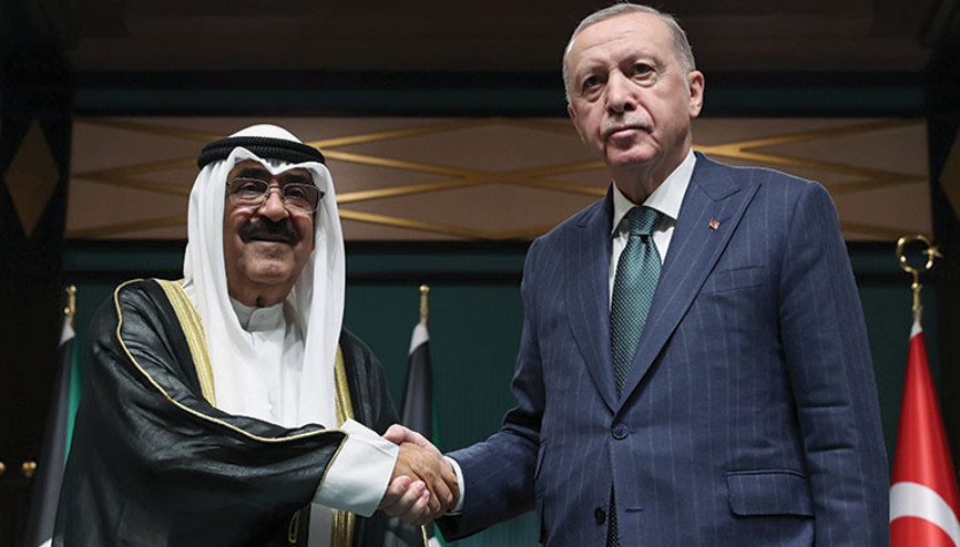 Kuveyt Emiri Ankarada... Türkiye ile Kuveyt arasında 6 anlaşma imzalandı