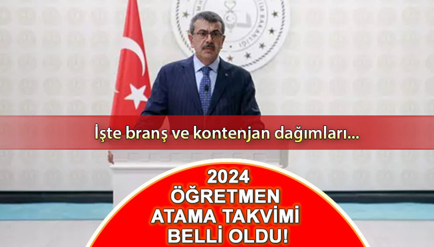 ÖĞRETMEN ATAMASI BRANŞ VE KADRO DAĞILIMI 2024 || MEB başvuru kılavuzu yayınlandı mı 20 bin öğretmen ataması başvuruları ne zaman, nereden yapılacak