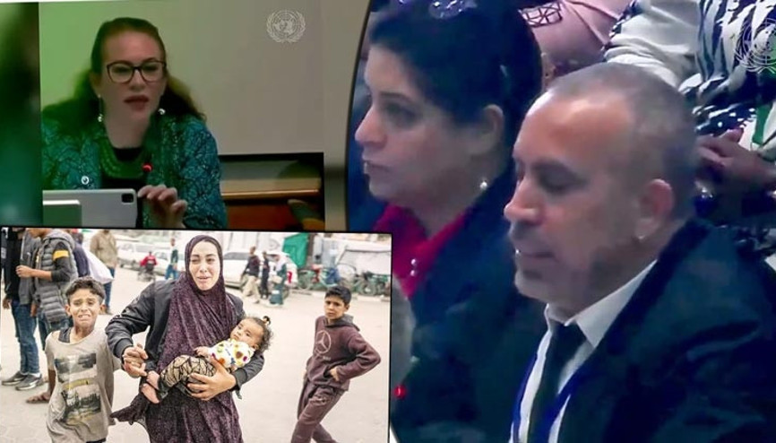 Haluk Levent, BM toplantısında Gazzedeki katliamı anlattı Haluk Levent, BM toplantısında Gazzedeki katliamı anlattı