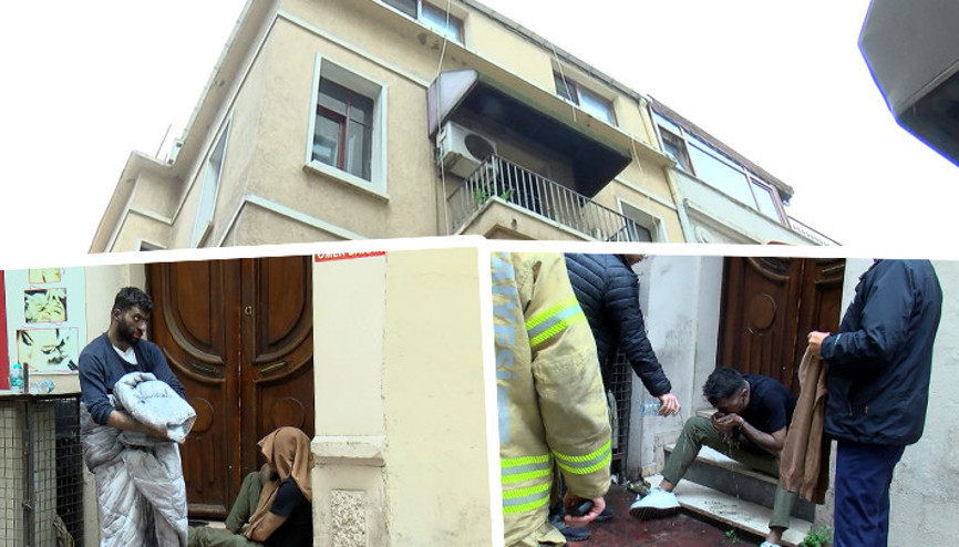 Beyoğlu’nda apart otelde yangın paniği: 2 kişi dumandan etkilendi