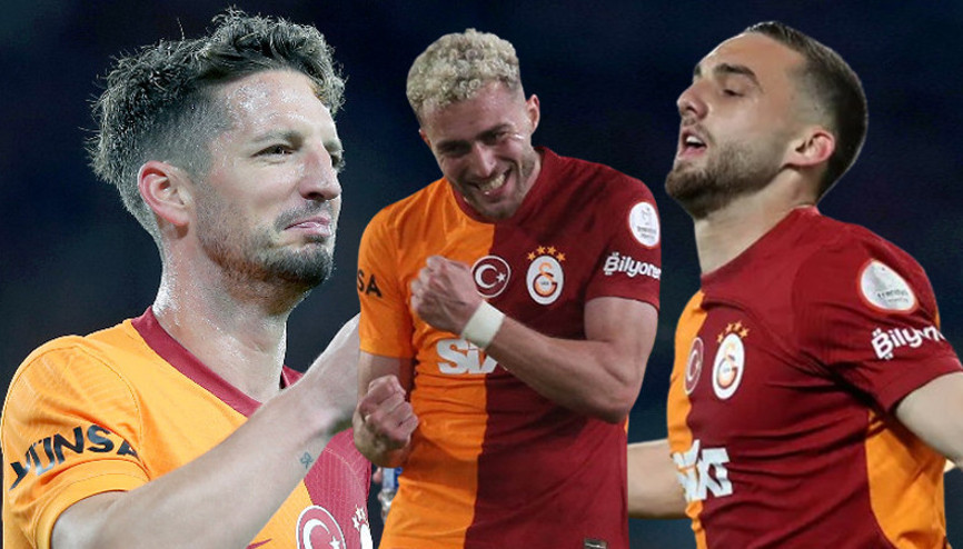 Fatih Karagümrük-Galatasaray maçında yine sahneye çıktılar Barış Alper Yılmaz, Mertens ve Berkan... Fatih Karagümrük-Galatasaray maçında yine sahneye çıktılar Barış Alper Yılmaz, Mertens ve Berkan...