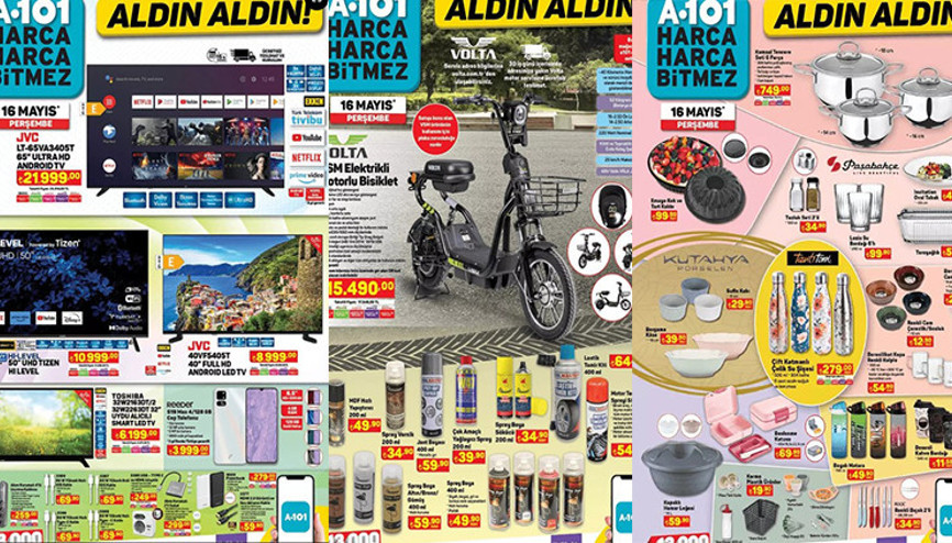 A101 AKTÜEL 16 MAYIS 2024 KATALOĞU RAFLARDA || 🛒📌 A101de bu hafta neler var A101 Elektrikli Motorlu Bisiklet getiriyor A101 AKTÜEL 16 MAYIS 2024 KATALOĞU RAFLARDA || 🛒📌 A101de bu hafta neler var A101 Elektrikli Motorlu Bisiklet getiriyor