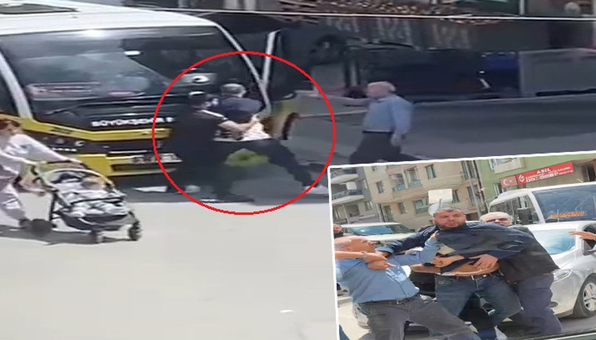 Bursada halk otobüsünde panik anları: Otobüsünün sileceği ile camını kırdı