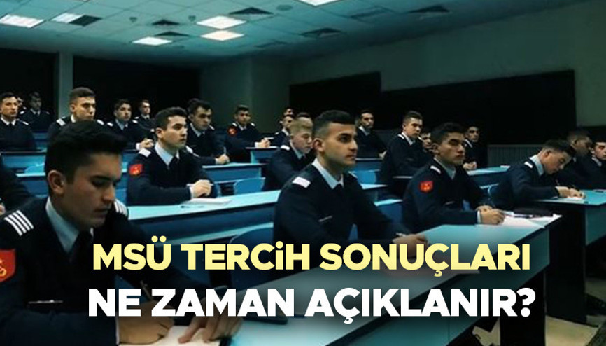 MSÜ TERCİH SONUÇLARI 2024: ÖSYM MSÜ tercih sonuçları ne zaman açıklanacak, açıklandı mı Kara, Hava, Deniz Harp Okulu yerleştirme sonucu sorgulama ekranı