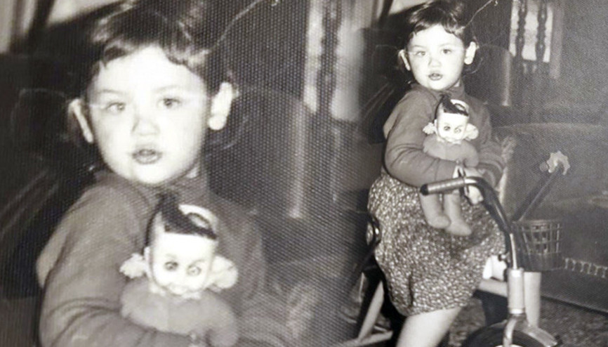 O şimdi çok ünlü bir oyuncu... Bu fotoğrafta kızımı gördüm