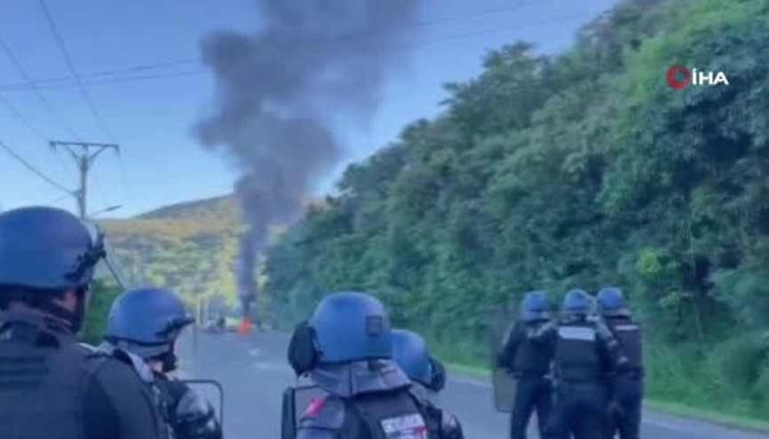 Protestolara şiddet eylemelerine dönüştü: Yeni Kaledonyada can kaybı artıyor Protestolara şiddet eylemelerine dönüştü: Yeni Kaledonyada can kaybı artıyor