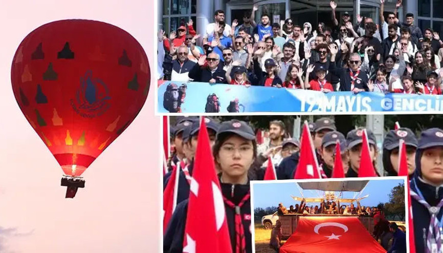 19 Mayıs Atatürk’ü Anma, Gençlik ve Spor Bayramı coşku ile kutlanıyor