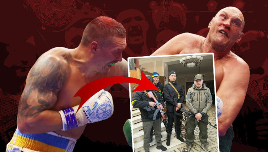 Rusya işgaline karşı Ukraynaya güç veren boksör