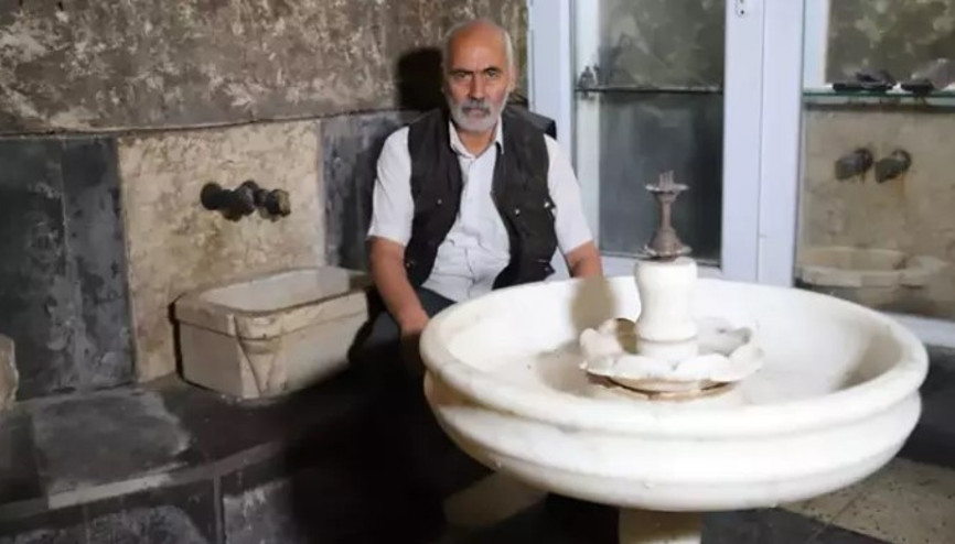 Gaziantepte antika dolu müzenin altında binlerce yıllık mağara keşfetti