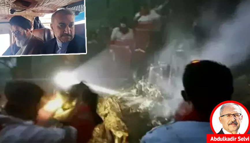 Reisi’nin helikopteri düştü mü düşürüldü mü