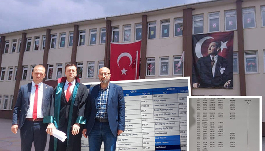 Tam 4 yıl sürmüş Öğretmenler aradaki farkı görünce ortaya çıktı... Okulda 4.5 milyonluk ek ders vurgunu