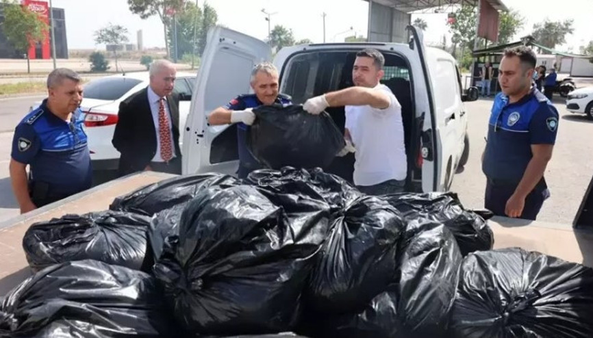 Mersin’de kaçak kesilen 500 kilo et imha edildi
