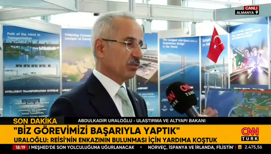 İran liderinin enkazı nasıl bulundu Bakan Uraloğlu, CNN Türkte anlattı