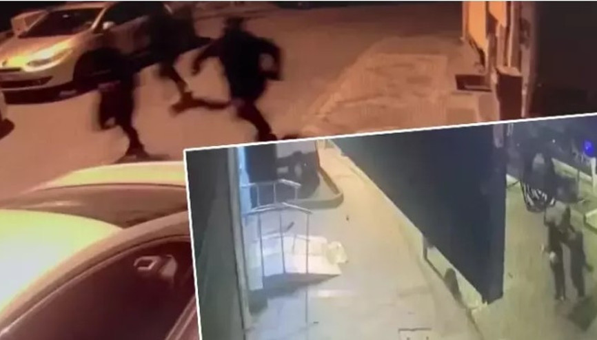 Bağcılar’da bankamatiğe para yatırırken önce dövüldü sonra gasbedildi O anlar kamerada