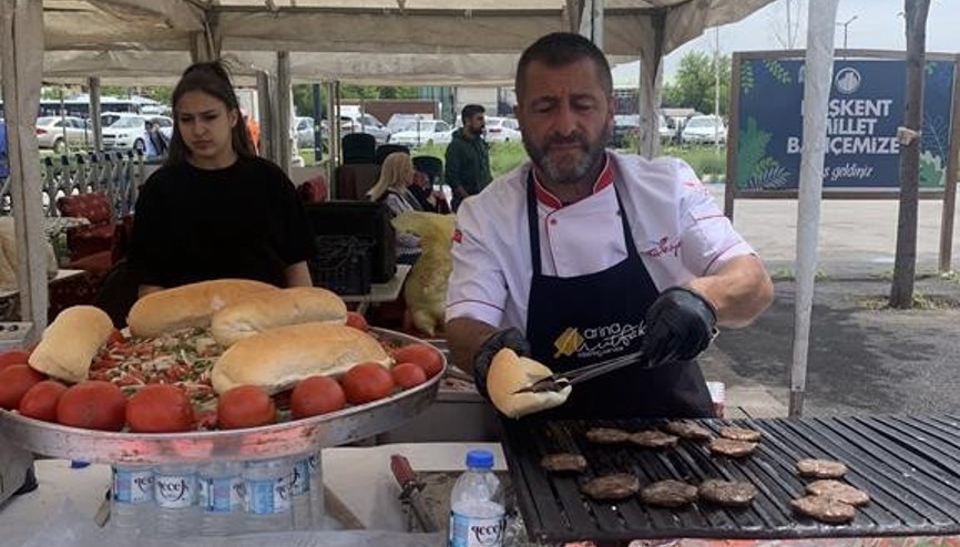 Başkent lezzetleri millet bahçesinde