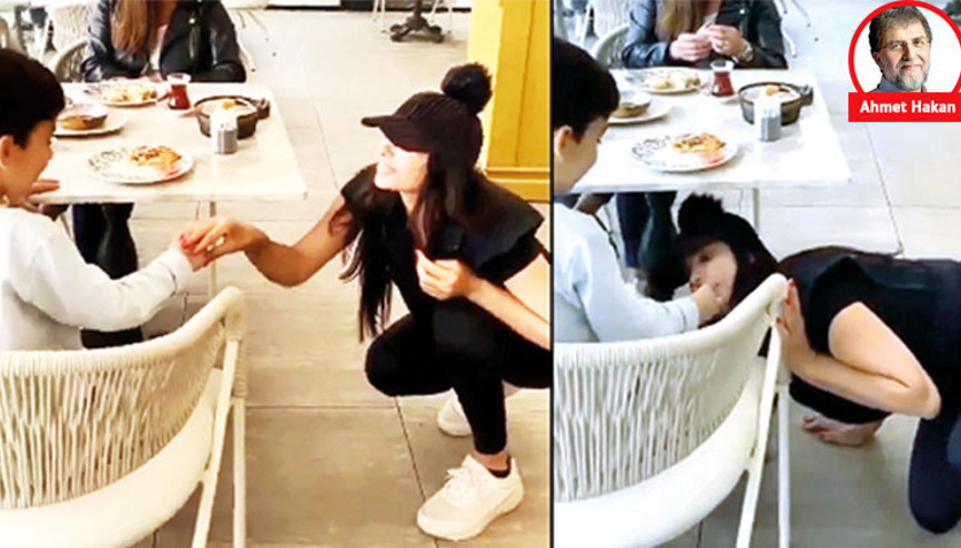 Köpek taklidi yapan Hatice’nin köpeklere zerre kadar yararı yok