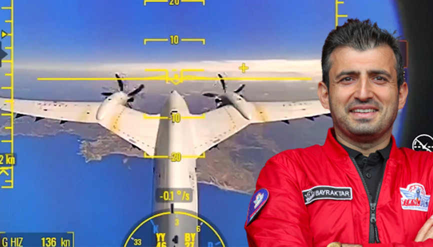 Selçuk Bayraktar o anları paylaştı... Bayraktar TB2 ve AKINCIdan tam isabet
