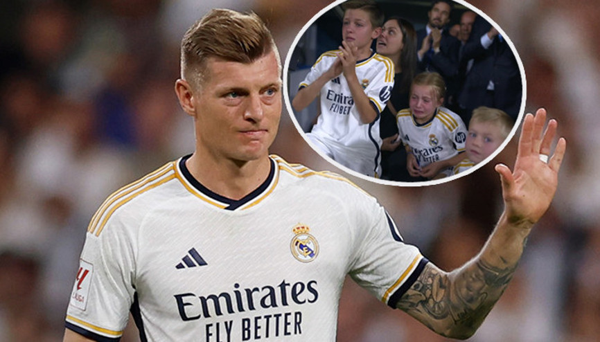 Real Madridde Toni Kroostan gözyaşlarıyla veda Arda Güler...