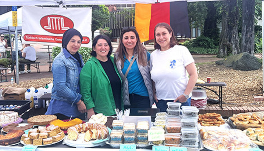 Lehrte’de Almanlar Türk lezzetlerine doyamadı