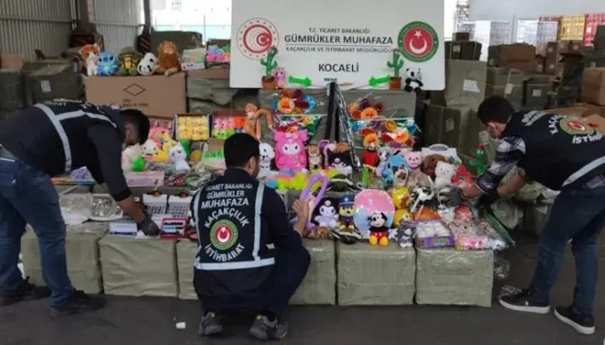 Gümrük Muhafaza ekipleri, Mersin ve Kocaeli’de 1 milyar liralık kaçakçılığı engelledi